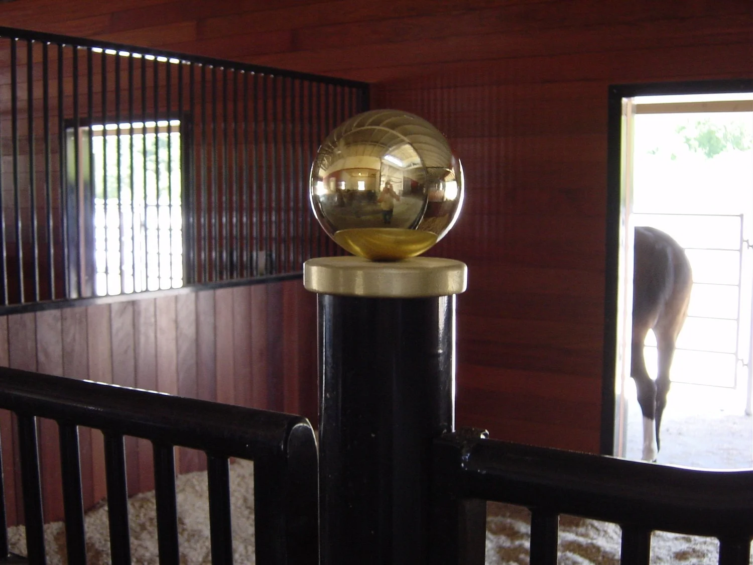新品　完売品　1/f space igt用 BRASS BOARD S Brass Ball Finials — Innovative Equine Systems
